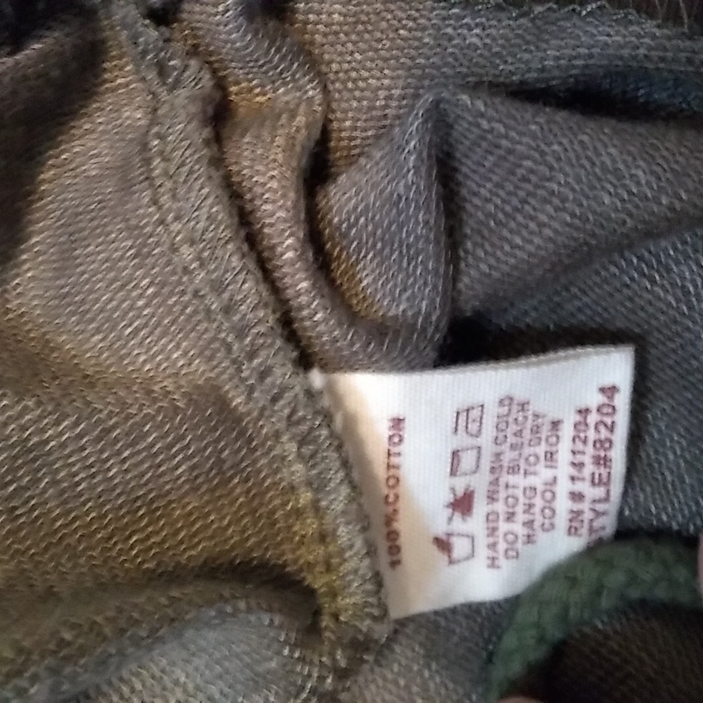 Hem & Thread cropped drawstring waist camo sweats… - image 3